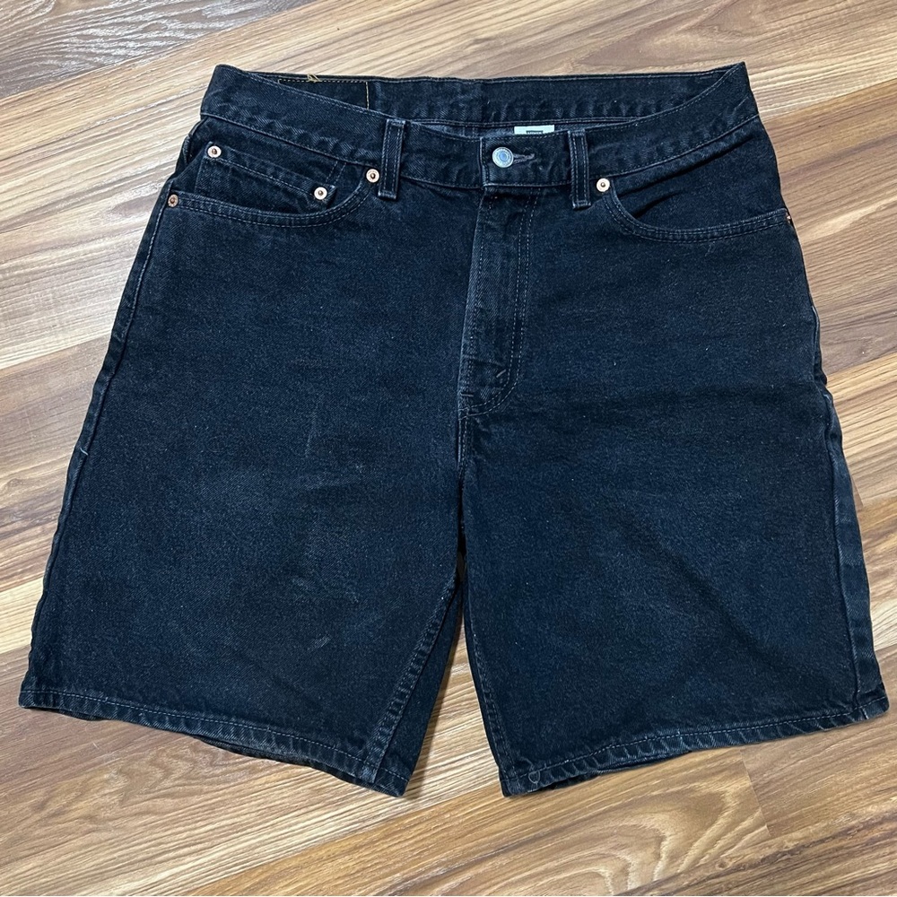 Men's Black Levi’s 550 Shorts